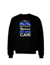 If Papa Can't Fix It Adult Dark Sweatshirt-Sweatshirt-TooLoud-Black-Small-Davson Sales