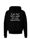 If You Don't Believe You'd Better Get Superstitious Dark Hoodie Sweatshirt by TooLoud-Hoodie-TooLoud-Black-Small-Davson Sales