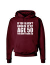 If You Haven't Grown Up By Age 50 Dark Hoodie Sweatshirt by TooLoud-Hoodie-TooLoud-Maroon-Small-Davson Sales