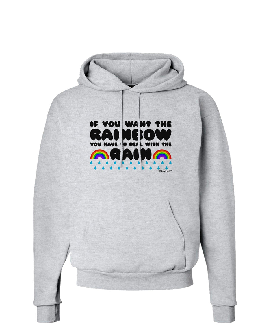 If You Want The Rainbow Quote Hoodie Sweatshirt by TooLoud-Hoodie-TooLoud-White-Small-Davson Sales