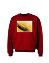 Iguana Watercolor Adult Dark Sweatshirt-Sweatshirts-TooLoud-Deep-Red-Small-Davson Sales