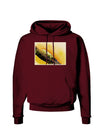 Iguana Watercolor Dark Hoodie Sweatshirt-Hoodie-TooLoud-Maroon-Small-Davson Sales