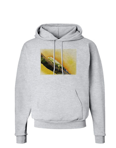 Iguana Watercolor Hoodie Sweatshirt-Hoodie-TooLoud-AshGray-Small-Davson Sales