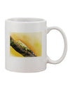 Iguana Watercolor Printed 11 oz Coffee Mug - Expertly Crafted Drinkware-11 OZ Coffee Mug-TooLoud-White-Davson Sales
