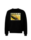 Iguana Watercolor Text Adult Dark Sweatshirt-Sweatshirts-TooLoud-Black-Small-Davson Sales