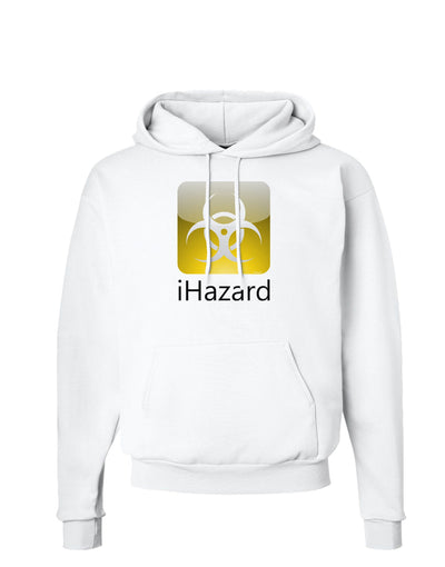 iHazard Logo - Zombie Apocalypse Hoodie Sweatshirt-Hoodie-TooLoud-White-Small-Davson Sales