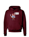 I'll Cut You - Petey the Pirate Dark Hoodie Sweatshirt-Hoodie-TooLoud-Maroon-Small-Davson Sales