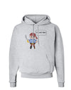 I'll Cut You - Petey the Pirate Hoodie Sweatshirt-Hoodie-TooLoud-AshGray-Small-Davson Sales