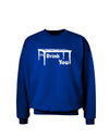 I'll Drink You Under the Table Adult Dark Sweatshirt-Sweatshirts-TooLoud-Deep-Royal-Blue-Small-Davson Sales