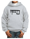 I'll Drink You Under the Table Youth Hoodie Pullover Sweatshirt-Youth Hoodie-TooLoud-Ash-XS-Davson Sales