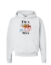 I'm A Bass Man Watercolor Hoodie Sweatshirt-Hoodie-TooLoud-White-Small-Davson Sales