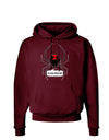 I'm A Black Widow Baby Dark Hoodie Sweatshirt-Hoodie-TooLoud-Maroon-Small-Davson Sales