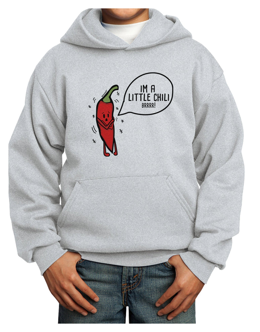 I'm a Little Chilli Youth Hoodie Pullover Sweatshirt-Youth Hoodie-TooLoud-White-XS-Davson Sales