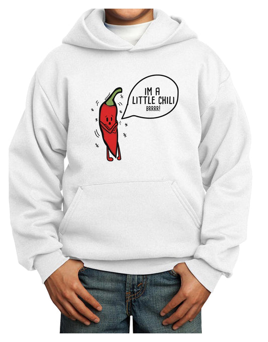 I'm a Little Chilli Youth Hoodie Pullover Sweatshirt-Youth Hoodie-TooLoud-White-XS-Davson Sales
