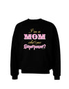 I'm a Mom - What's Your Superpower - Pink Adult Dark Sweatshirt by TooLoud-Sweatshirts-TooLoud-Black-Small-Davson Sales