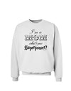 I'm a Mom - What's Your Superpower Sweatshirt by TooLoud-Sweatshirts-TooLoud-White-Small-Davson Sales