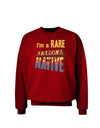 I'm a Rare Arizona Native Adult Dark Sweatshirt-Sweatshirt-TooLoud-Deep-Red-Small-Davson Sales