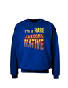 I'm a Rare Arizona Native Adult Dark Sweatshirt-Sweatshirt-TooLoud-Deep-Royal-Blue-Small-Davson Sales