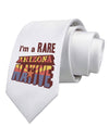 I'm a Rare Arizona Native Printed White Necktie