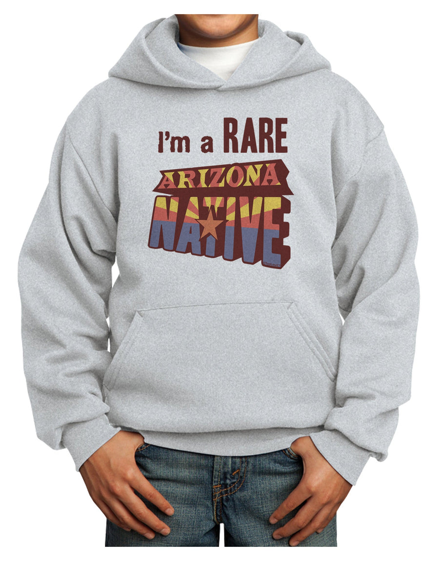 I'm a Rare Arizona Native Youth Hoodie Pullover Sweatshirt-Youth Hoodie-TooLoud-White-XS-Davson Sales