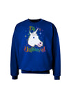 I'm a Unicorn Adult Dark Sweatshirt-Sweatshirts-TooLoud-Deep-Royal-Blue-Small-Davson Sales