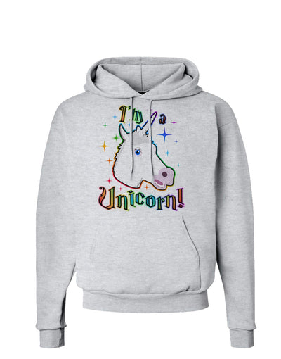 I'm a Unicorn Hoodie Sweatshirt-Hoodie-TooLoud-AshGray-Small-Davson Sales