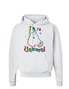I'm a Unicorn Hoodie Sweatshirt-Hoodie-TooLoud-White-Small-Davson Sales