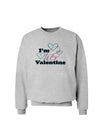I'm HER Valentine Sweatshirt-Sweatshirts-TooLoud-AshGray-Small-Davson Sales