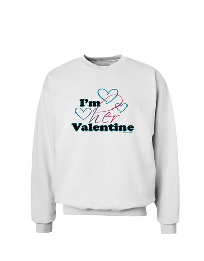 I'm HER Valentine Sweatshirt-Sweatshirts-TooLoud-White-Small-Davson Sales