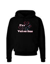 I'm HIS Valentine Dark Hoodie Sweatshirt-Hoodie-TooLoud-Black-Small-Davson Sales