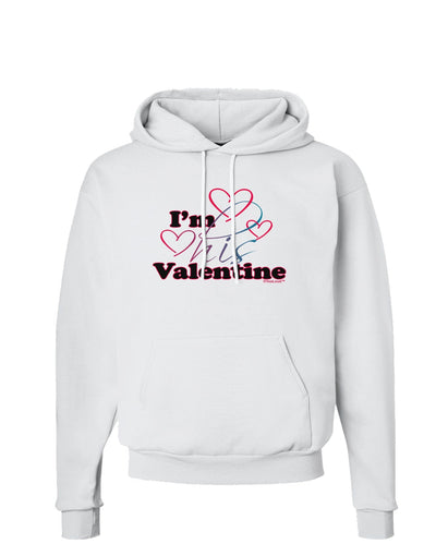 I'm HIS Valentine Hoodie Sweatshirt-Hoodie-TooLoud-White-Small-Davson Sales