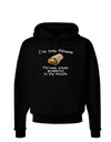 I'm Into Fitness Burrito Funny Dark Hoodie Sweatshirt by TooLoud-Hoodie-TooLoud-Black-Small-Davson Sales