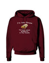 I'm Into Fitness Burrito Funny Dark Hoodie Sweatshirt by TooLoud-Hoodie-TooLoud-Maroon-Small-Davson Sales