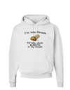 I'm Into Fitness Burrito Funny Hoodie Sweatshirt by TooLoud-Hoodie-TooLoud-White-Small-Davson Sales