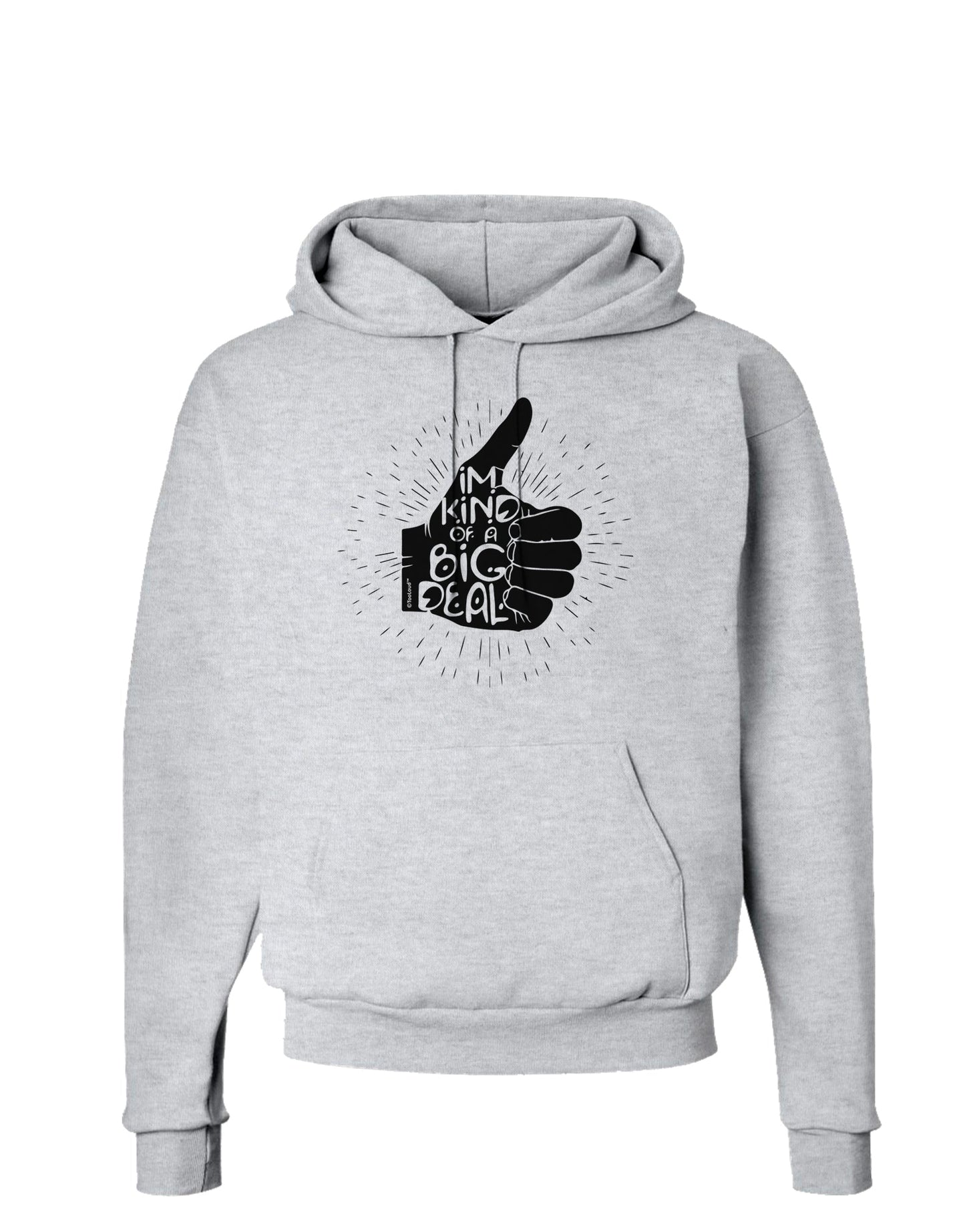 I'm Kind of a Big Deal Hoodie Sweatshirt-Hoodie-TooLoud-AshGray-Small-Davson Sales
