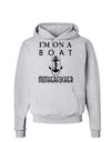 I'm on a Boat Motherfucker Hoodie Sweatshirt-Hoodie-TooLoud-AshGray-Small-Davson Sales