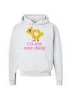 I'm One Cute Chick Hoodie Sweatshirt by TooLoud-Hoodie-TooLoud-White-Small-Davson Sales