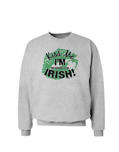 I'm Pretending To Be Irish Sweatshirt-Sweatshirts-TooLoud-AshGray-Small-Davson Sales