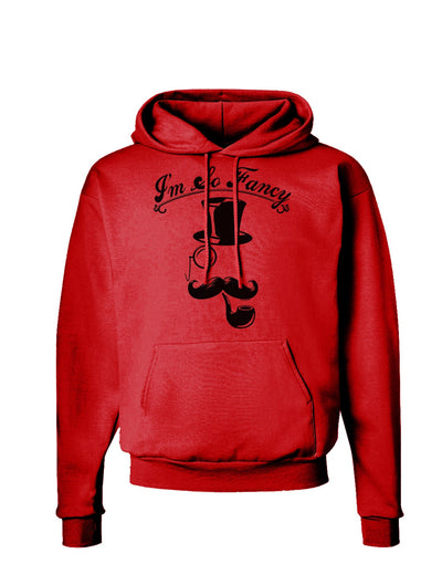 I'm So Fancy - Classy Mustache Hoodie Sweatshirt-Hoodie-TooLoud-Red-Small-Davson Sales