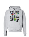 I'm the Birthday Boy - Outer Space Design Hoodie Sweatshirt by TooLoud-Hoodie-TooLoud-AshGray-Small-Davson Sales