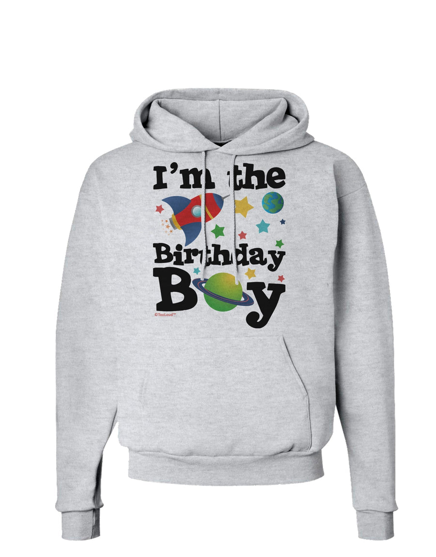 I'm the Birthday Boy - Outer Space Design Hoodie Sweatshirt by TooLoud-Hoodie-TooLoud-White-Small-Davson Sales