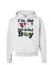 I'm the Birthday Boy - Outer Space Design Hoodie Sweatshirt by TooLoud-Hoodie-TooLoud-White-Small-Davson Sales