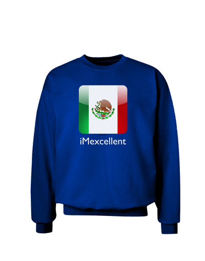 iMexcellent Icon - Cinco de Mayo Adult Dark Sweatshirt-Sweatshirts-TooLoud-Deep-Royal-Blue-Small-Davson Sales