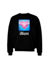 iMom - Mothers Day Adult Dark Sweatshirt-Sweatshirts-TooLoud-Black-Small-Davson Sales