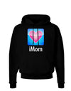 iMom - Mothers Day Dark Hoodie Sweatshirt-Hoodie-TooLoud-Black-Small-Davson Sales