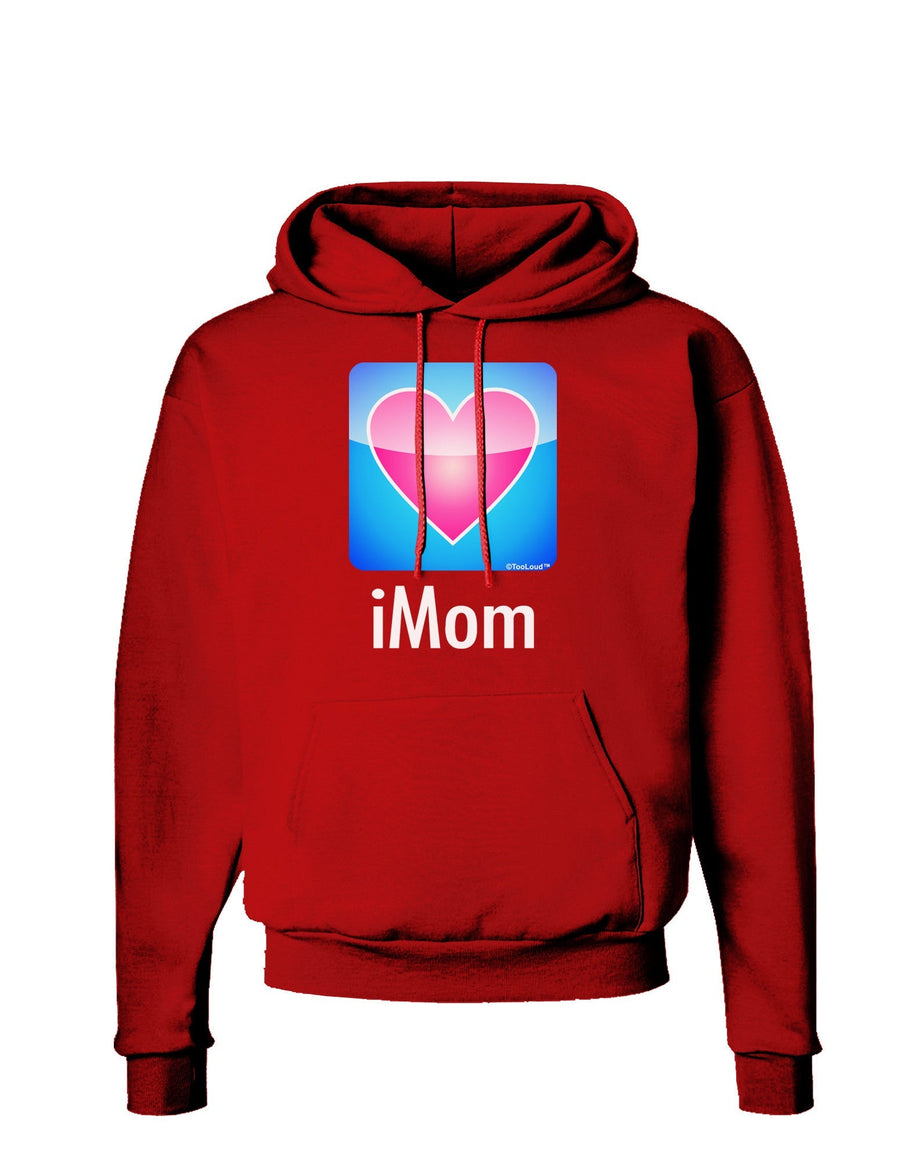 iMom - Mothers Day Dark Hoodie Sweatshirt-Hoodie-TooLoud-Black-Small-Davson Sales