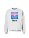 iMom - Mothers Day Sweatshirt-Sweatshirts-TooLoud-White-Small-Davson Sales