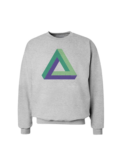 Impossible Triangle Loop Sweatshirt-Sweatshirt-TooLoud-AshGray-Small-Davson Sales