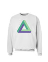 Impossible Triangle Loop Sweatshirt-Sweatshirt-TooLoud-White-Small-Davson Sales