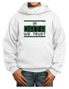 In Data We Trust Youth Hoodie Pullover Sweatshirt-Youth Hoodie-TooLoud-White-XS-Davson Sales